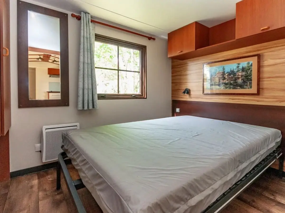 Chambre du Mobil-home 2 chambres Premium Plus